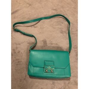 Kate Spade green shoulder bag